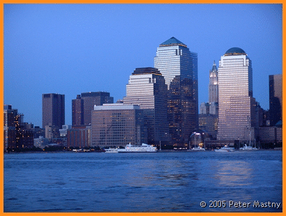 Manhattan form Jersey City
