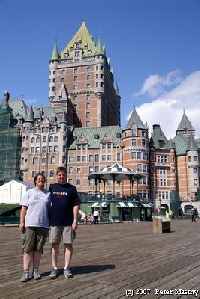 Terrasse Dufferin Peter und Nicole
