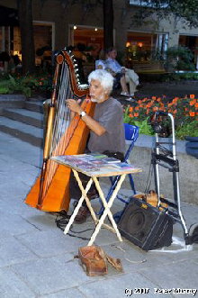 Strassenmusiker Quebec City