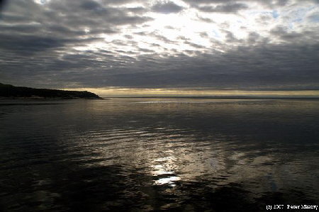 Saguenay Fjord in der D�mmerung