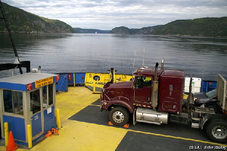 Truck auf der F�hre