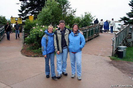 Ela Peter & Nicole bei den Flowerpot Rocks