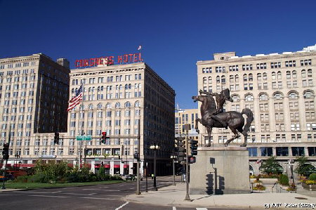 Indian Statue Chicago