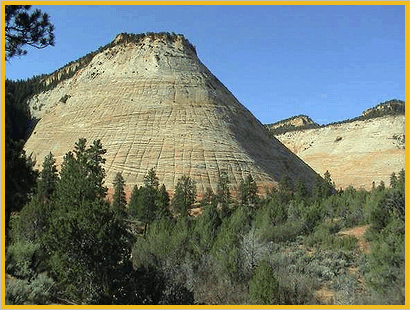 Checkerboard Mesa im Zion NP