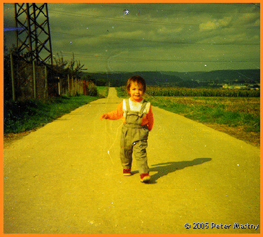 Nicole - schon fr�h unterwegs